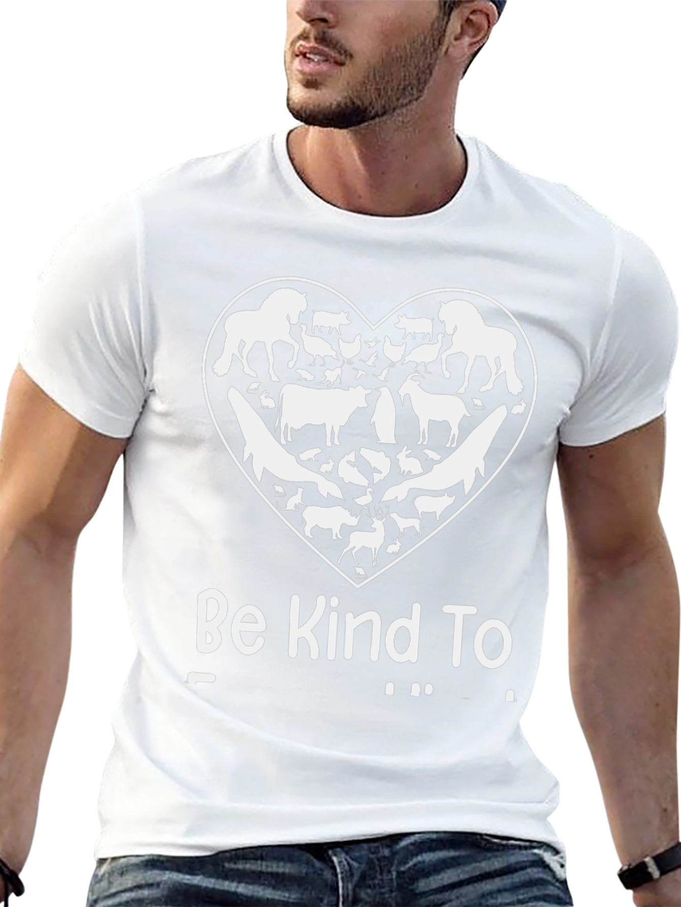 Be Kind To All Animals Graphic T-Shirt