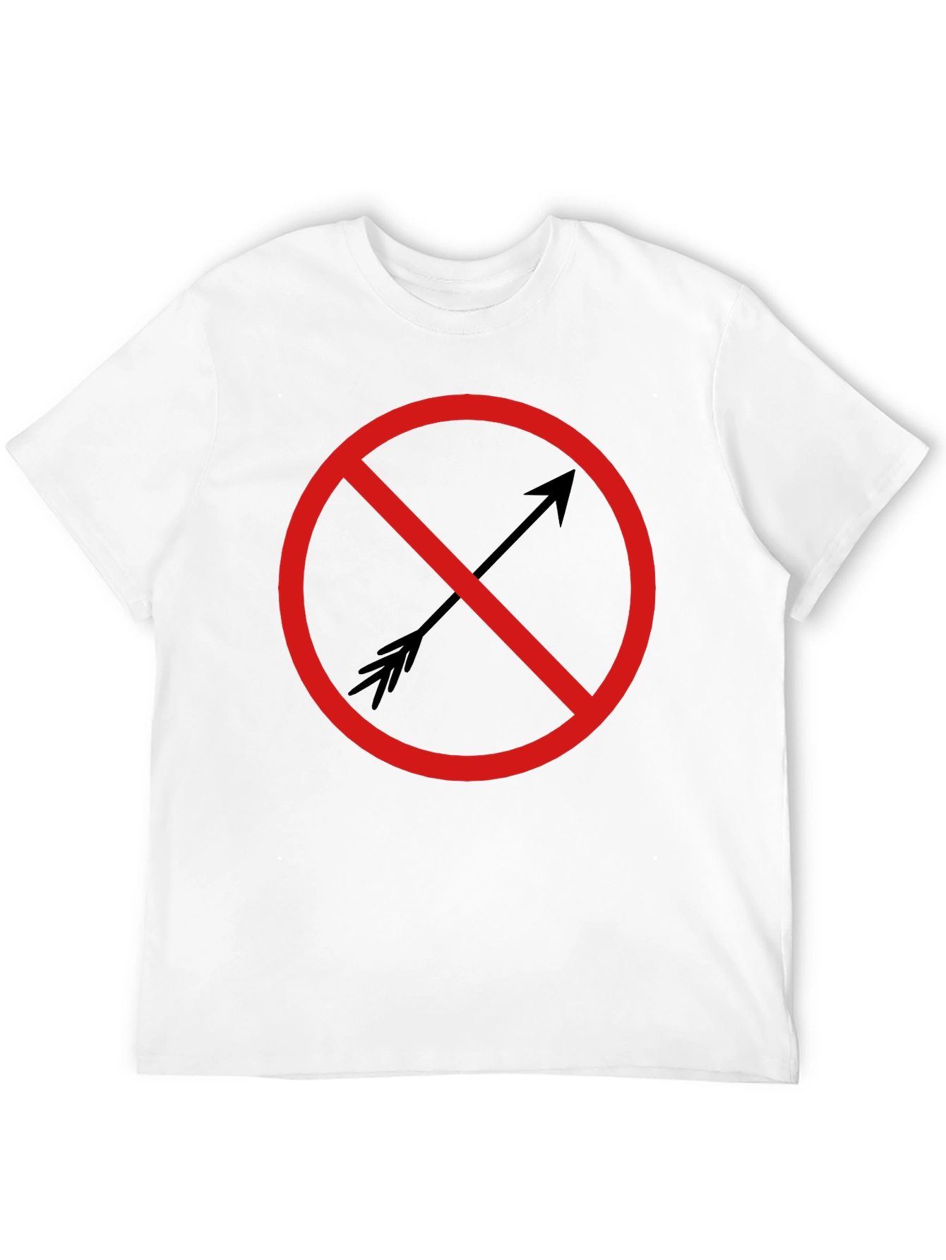 No Arrow T-Shirt - Circular Symbol Tee