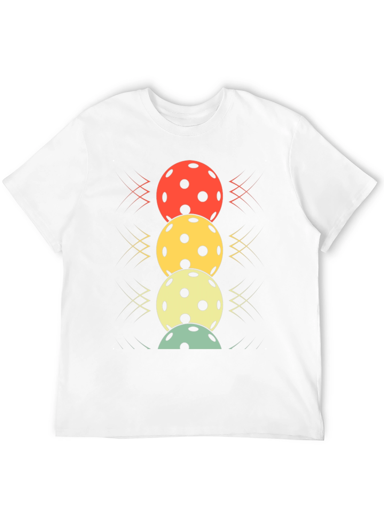 Pickleball Balls Stacked Graphic Tee