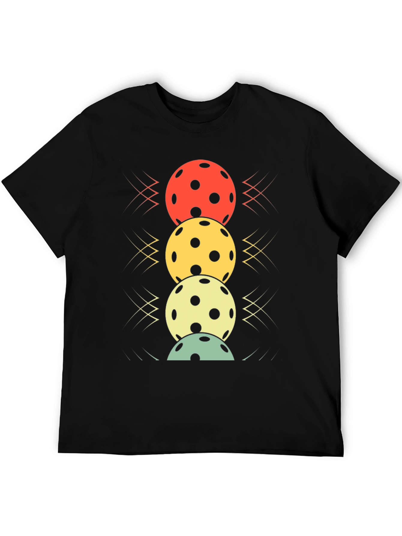 Pickleball Balls Stacked Graphic Tee