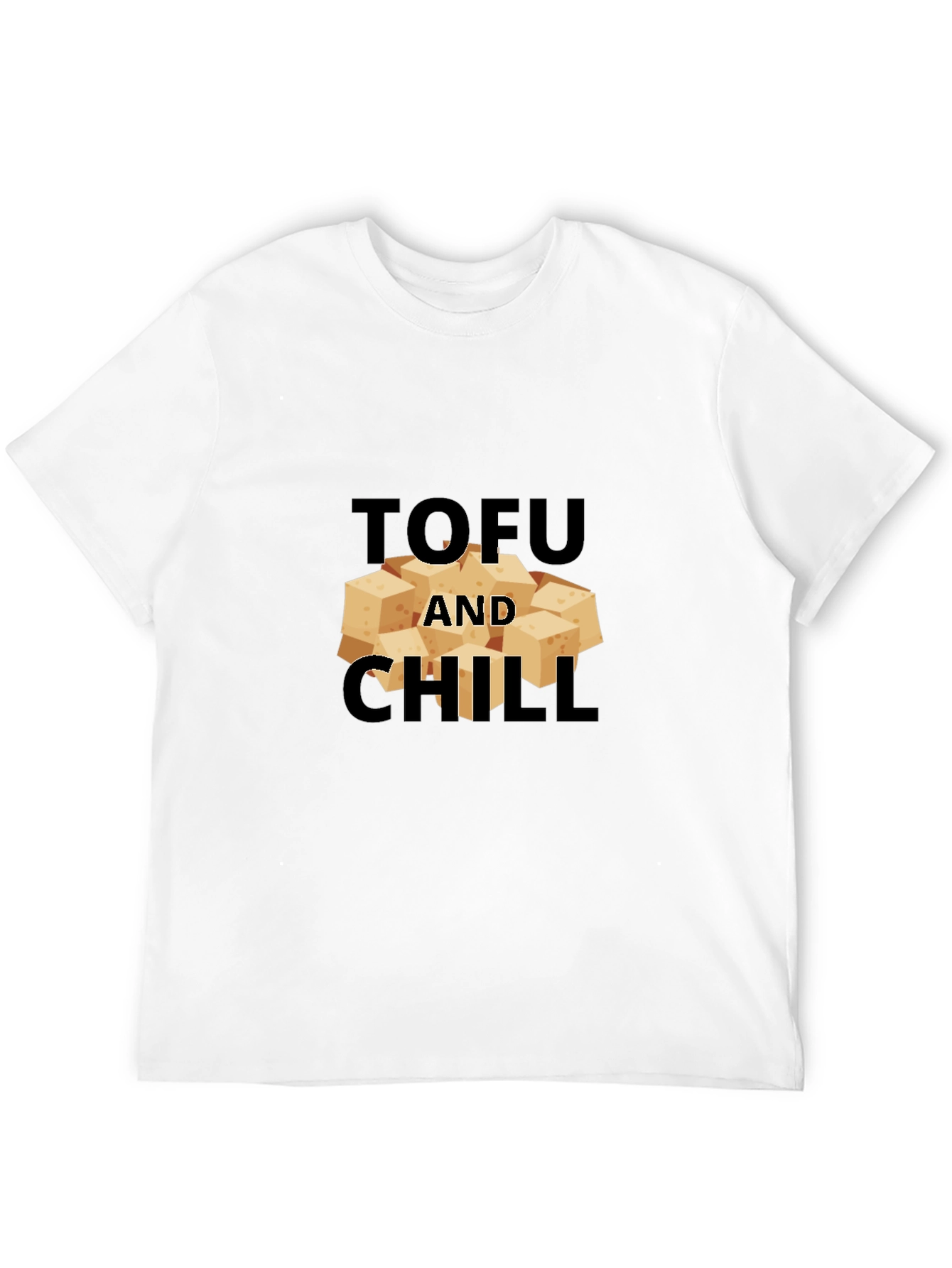 Tofu and Chill Black T-Shirt