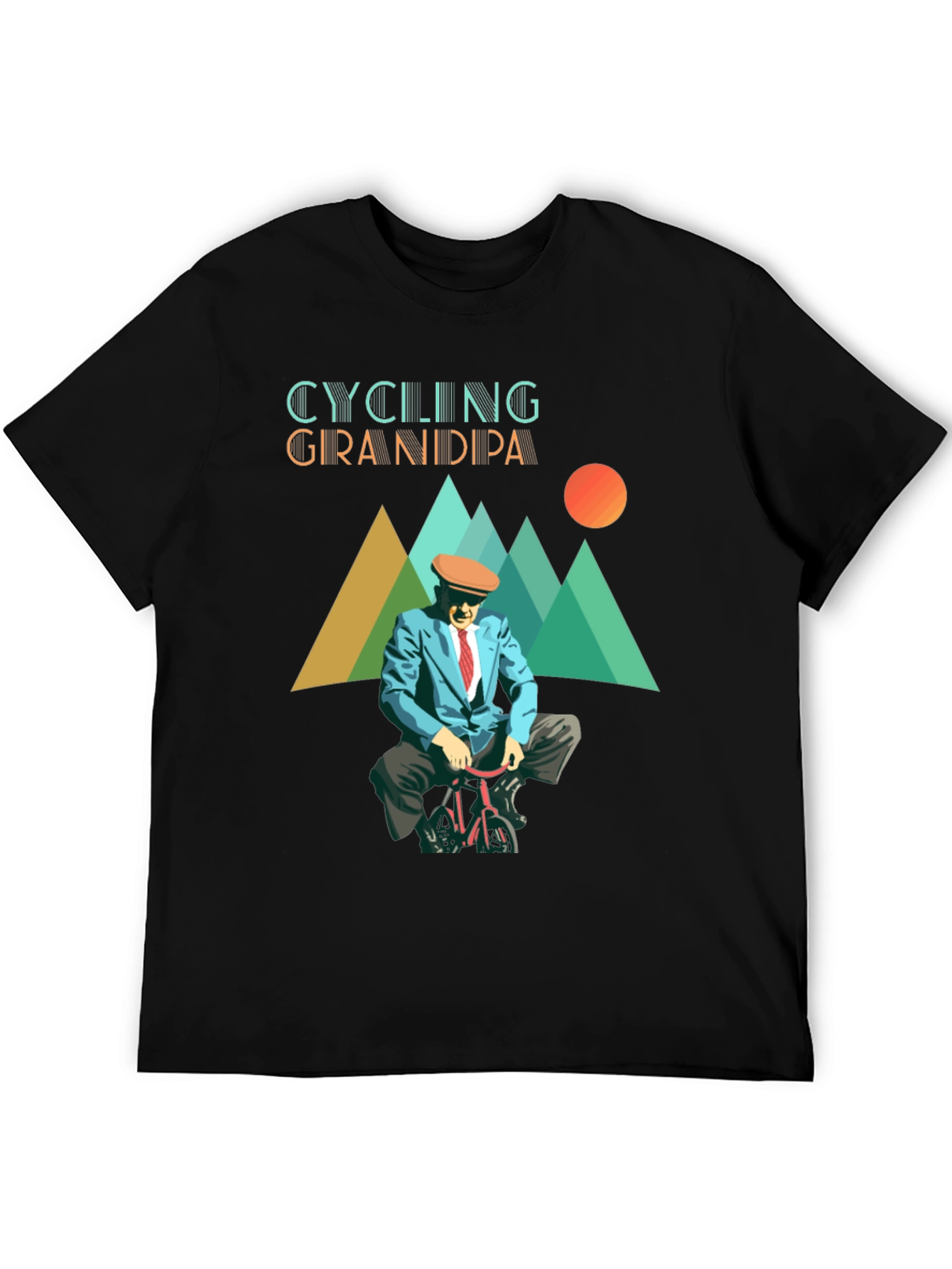 Cycling Grandpa T-Shirt