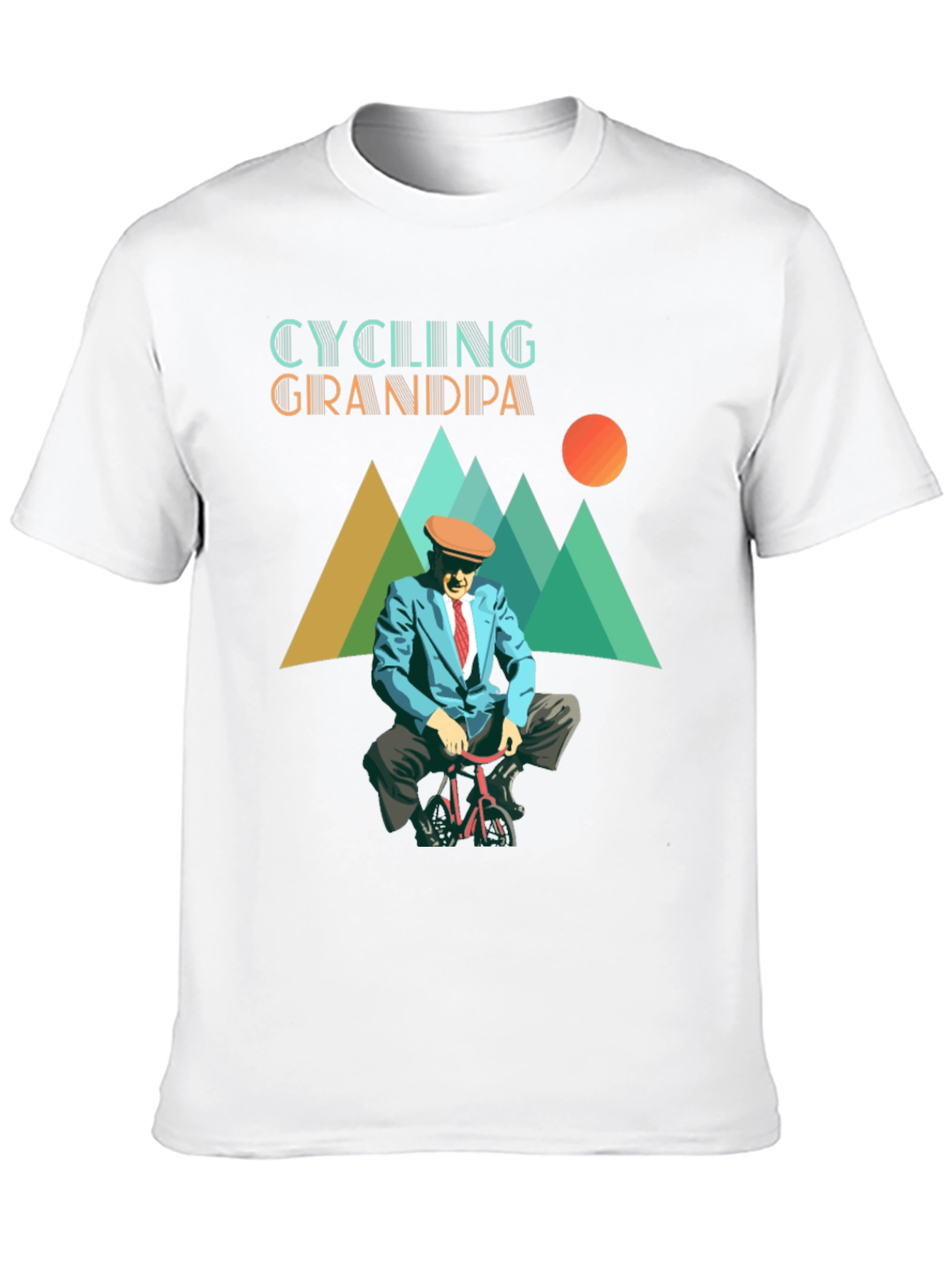 Cycling Grandpa T-Shirt