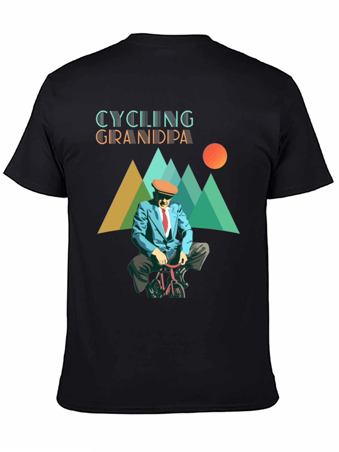 Cycling Grandpa T-Shirt