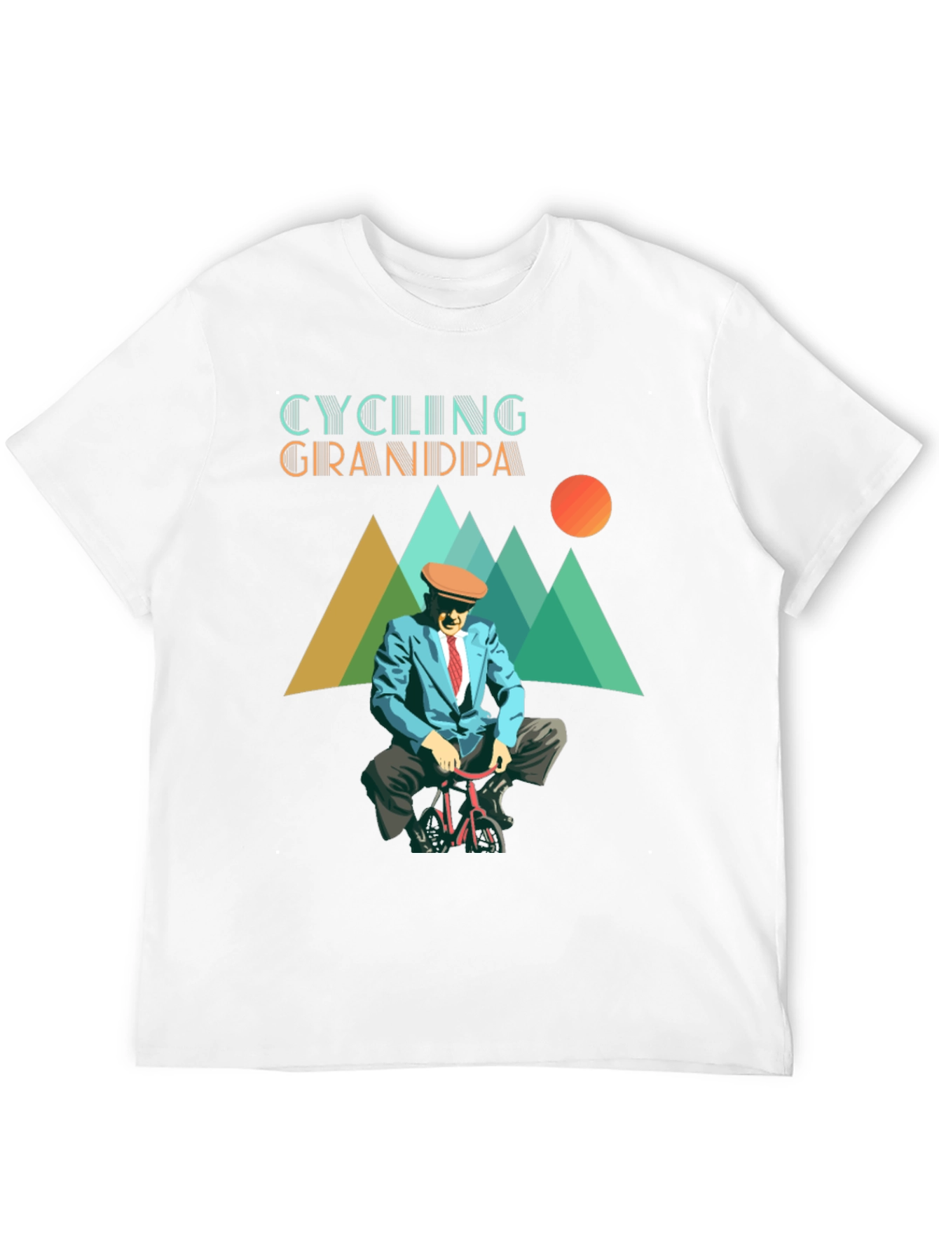 Cycling Grandpa T-Shirt