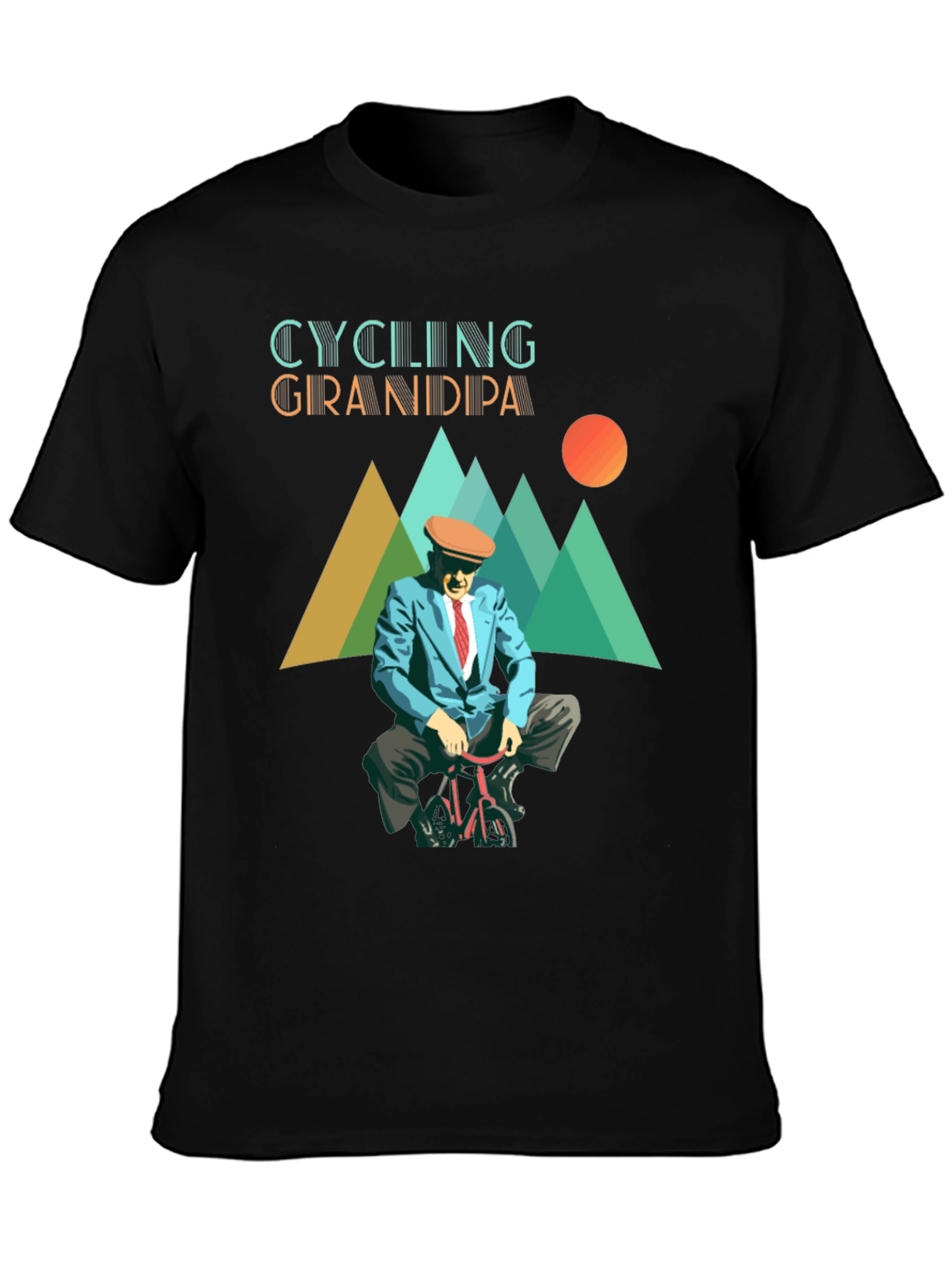 Cycling Grandpa T-Shirt