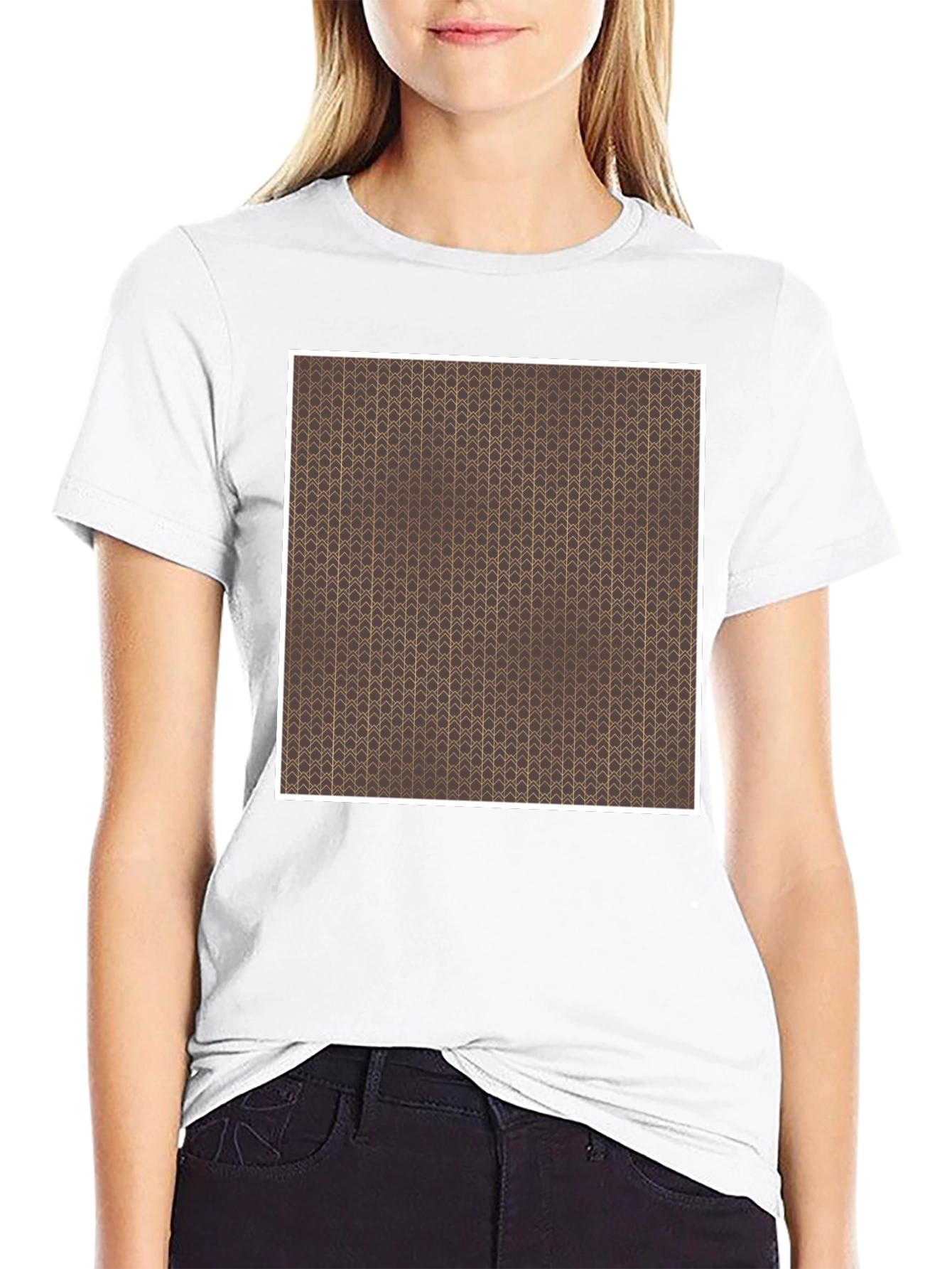 Geometric Pattern Tee - Stylish Everyday Wear