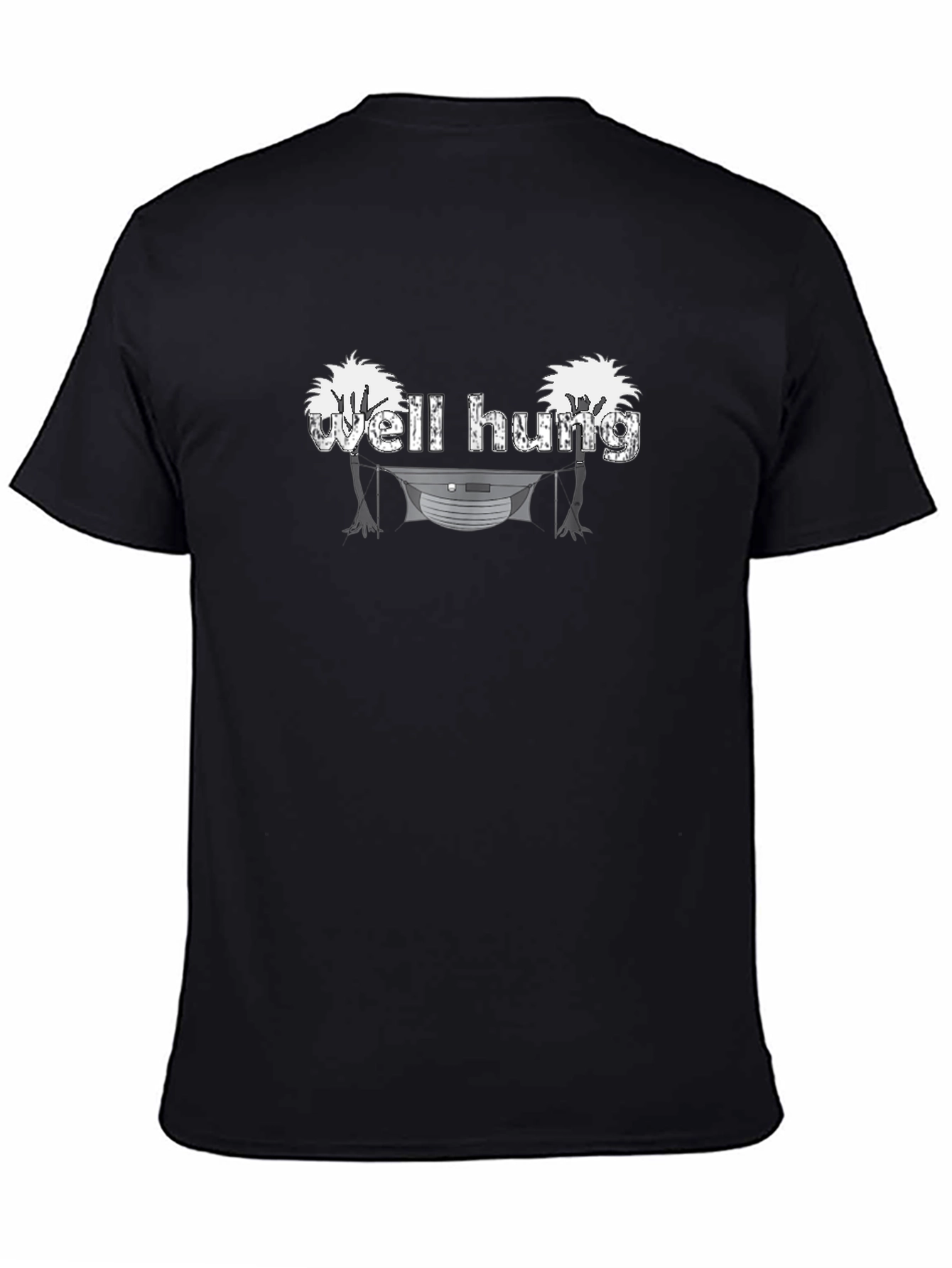 Well Hung T-Shirt Funny Humor Tee