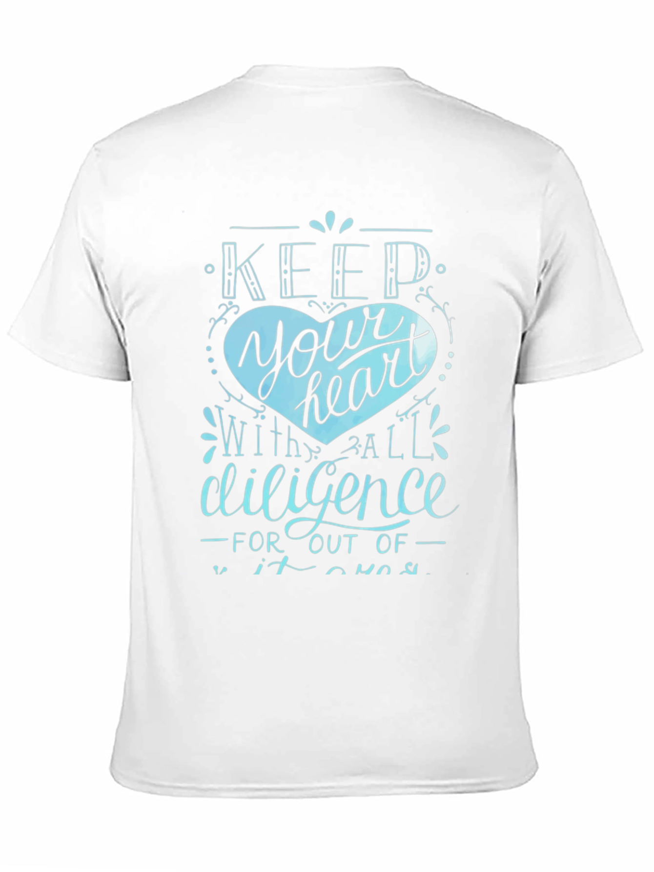 Keep Your Heart Tee - Diligence Graphic T-Shirt