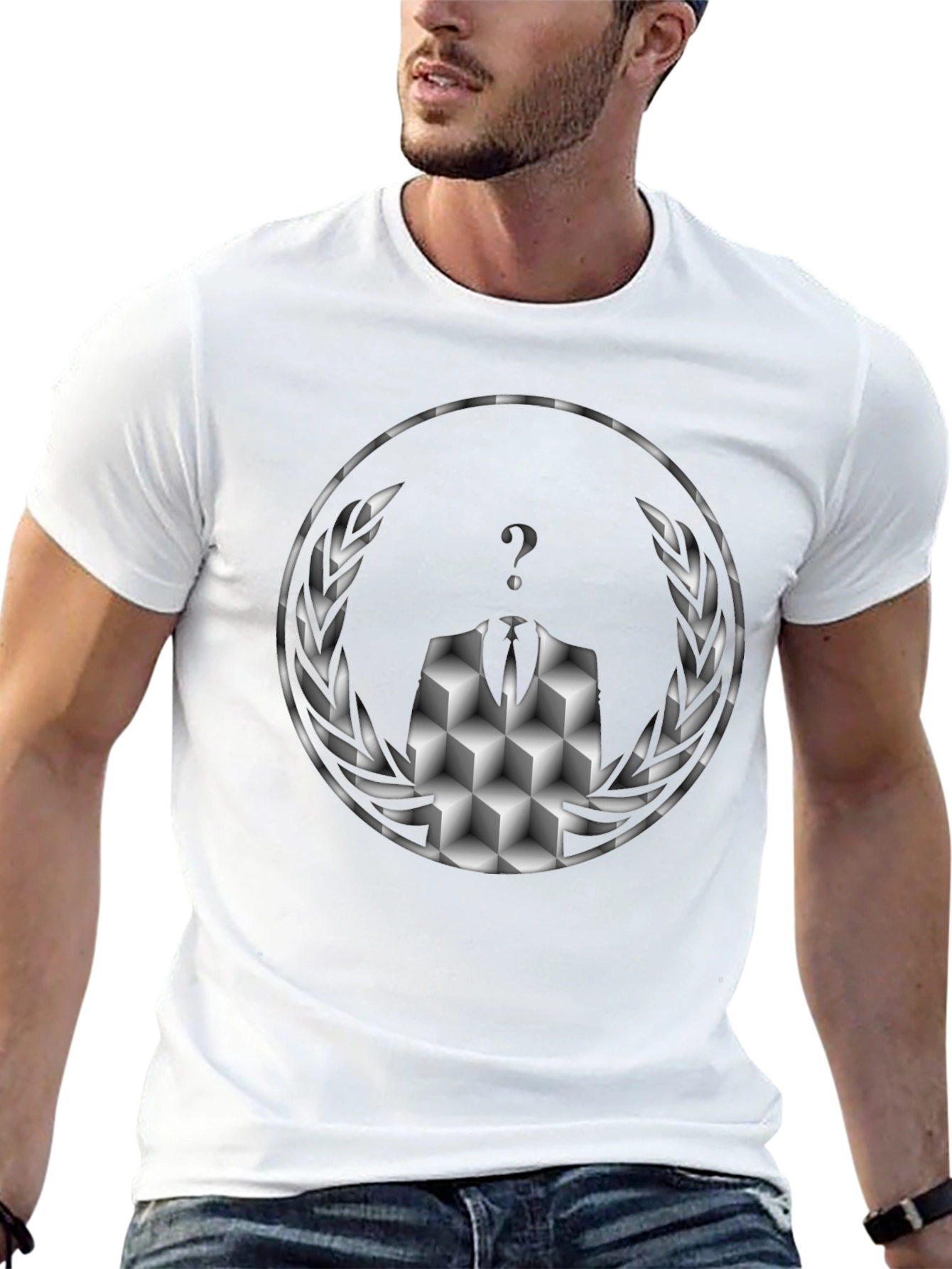 Anonymous Cube T-Shirt - Mystery Style