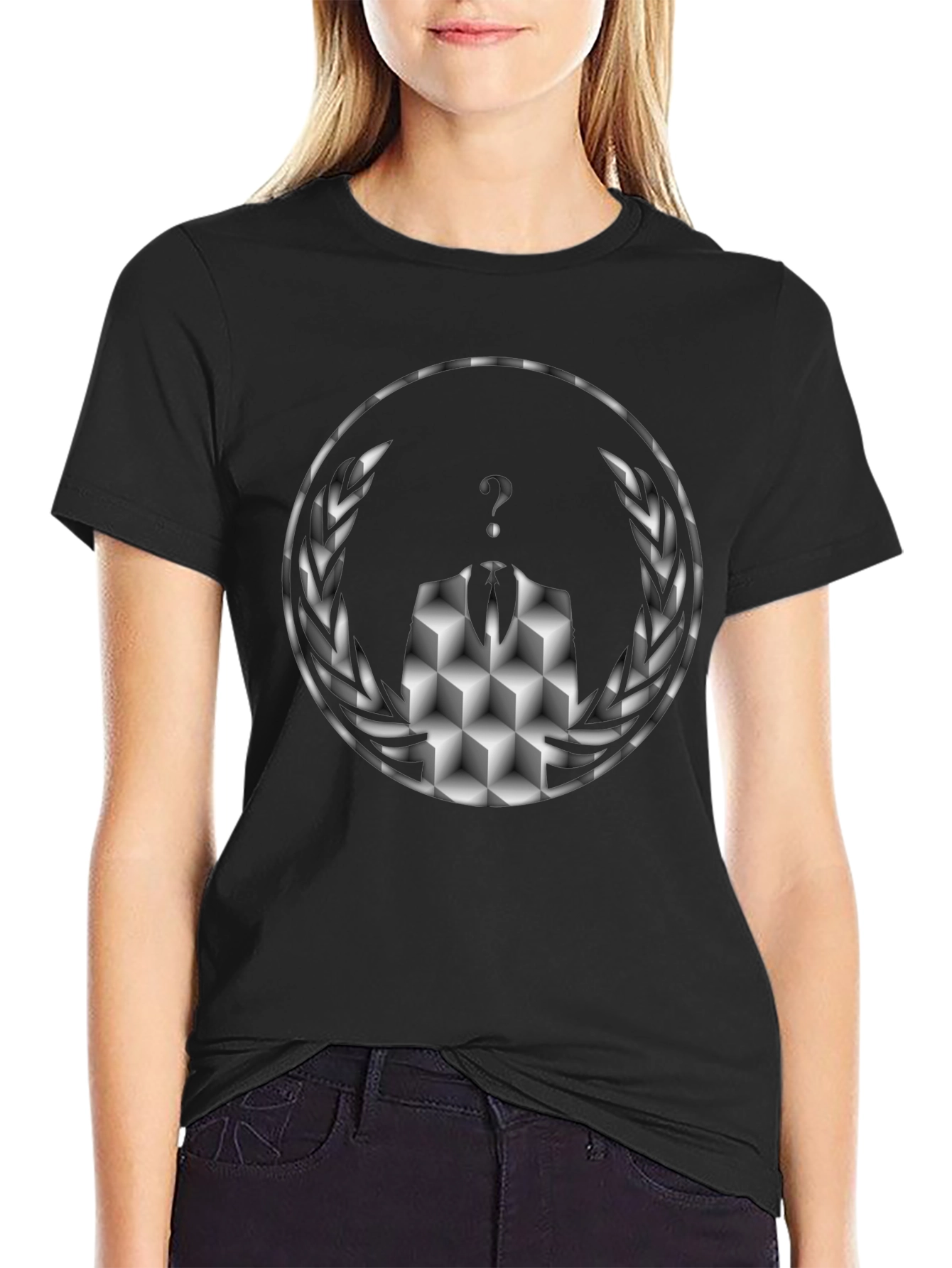 Anonymous Cube T-Shirt - Mystery Style