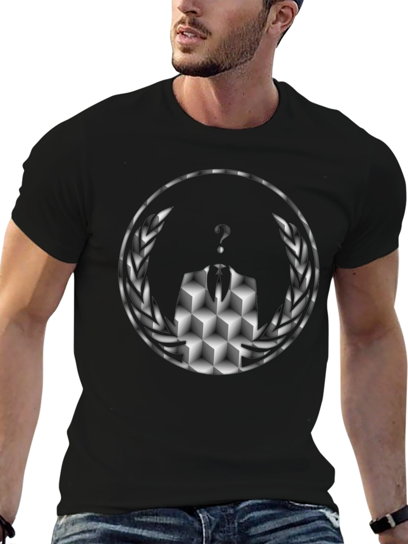 Anonymous Cube T-Shirt - Mystery Style