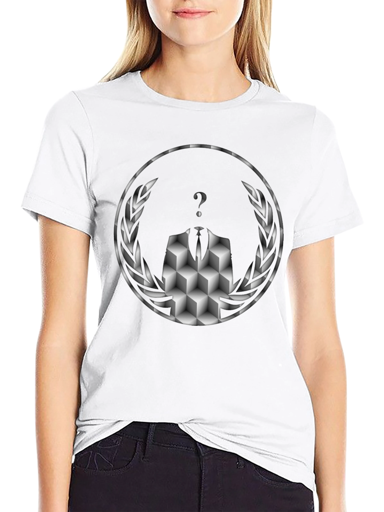 Anonymous Cube T-Shirt - Mystery Style