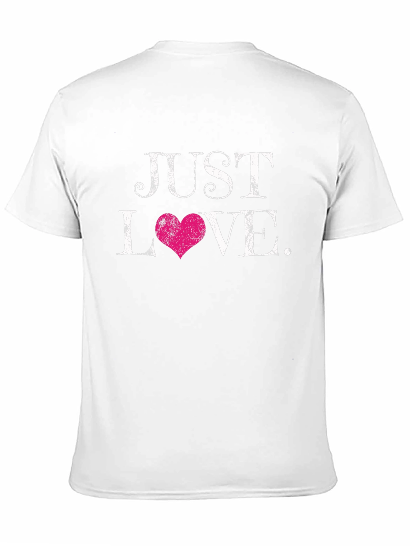 Just Love Graphic Tee - Stylish Black T-Shirt