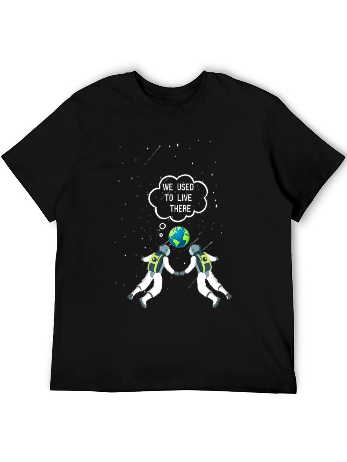 Astronaut Space T-Shirt - We Used to Live There