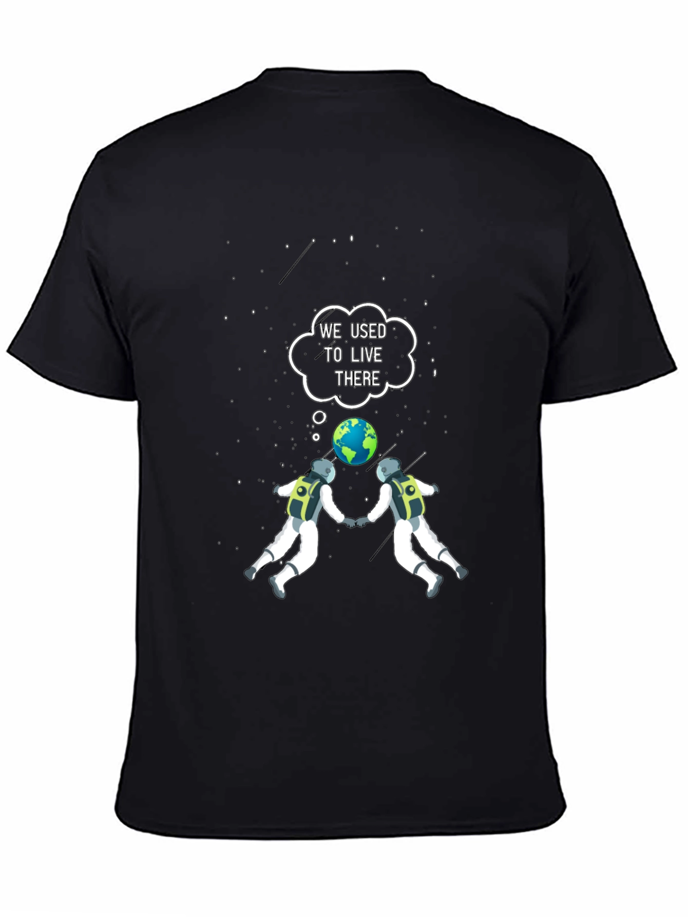 Astronaut Space T-Shirt - We Used to Live There
