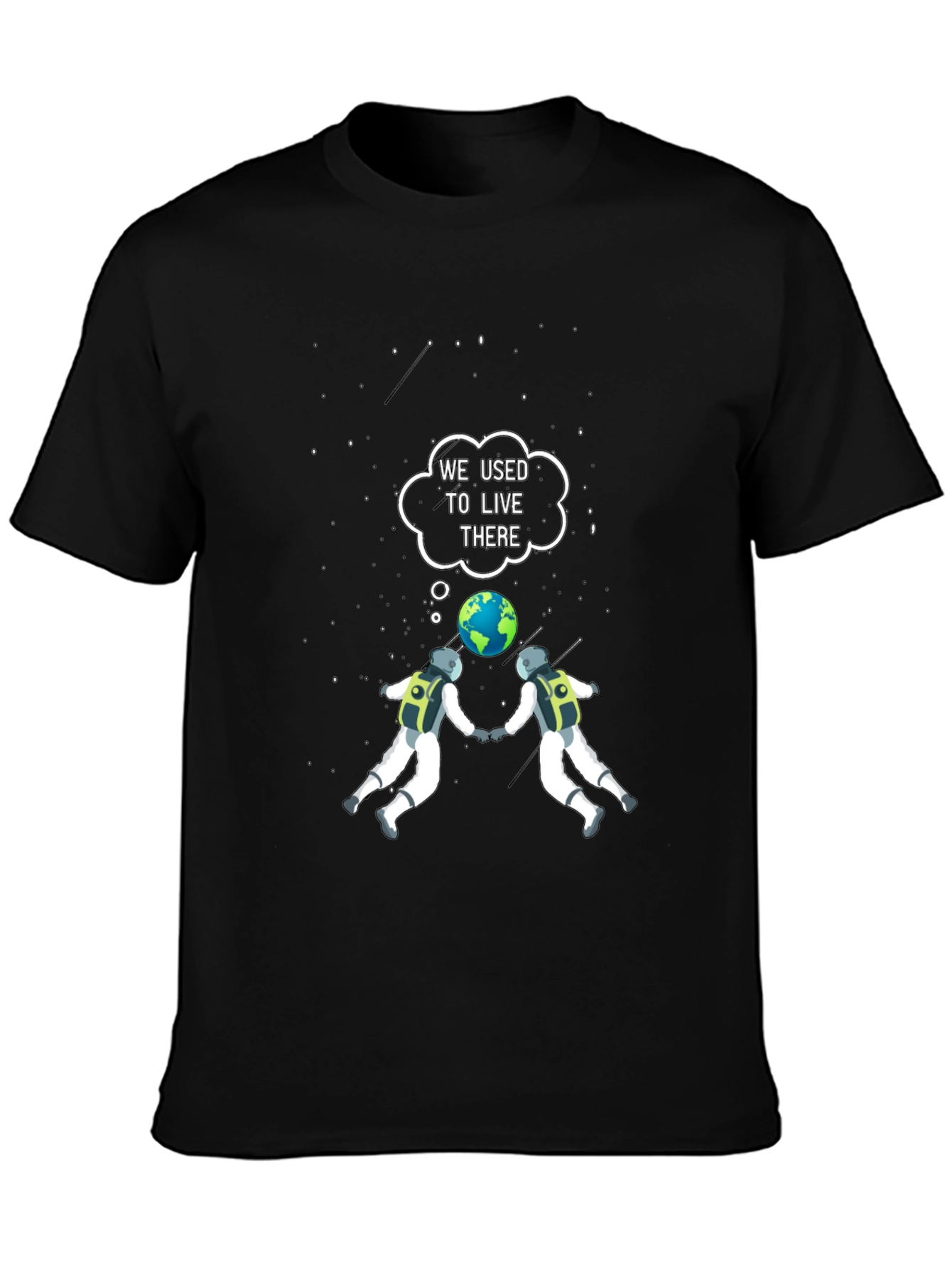 Astronaut Space T-Shirt - We Used to Live There