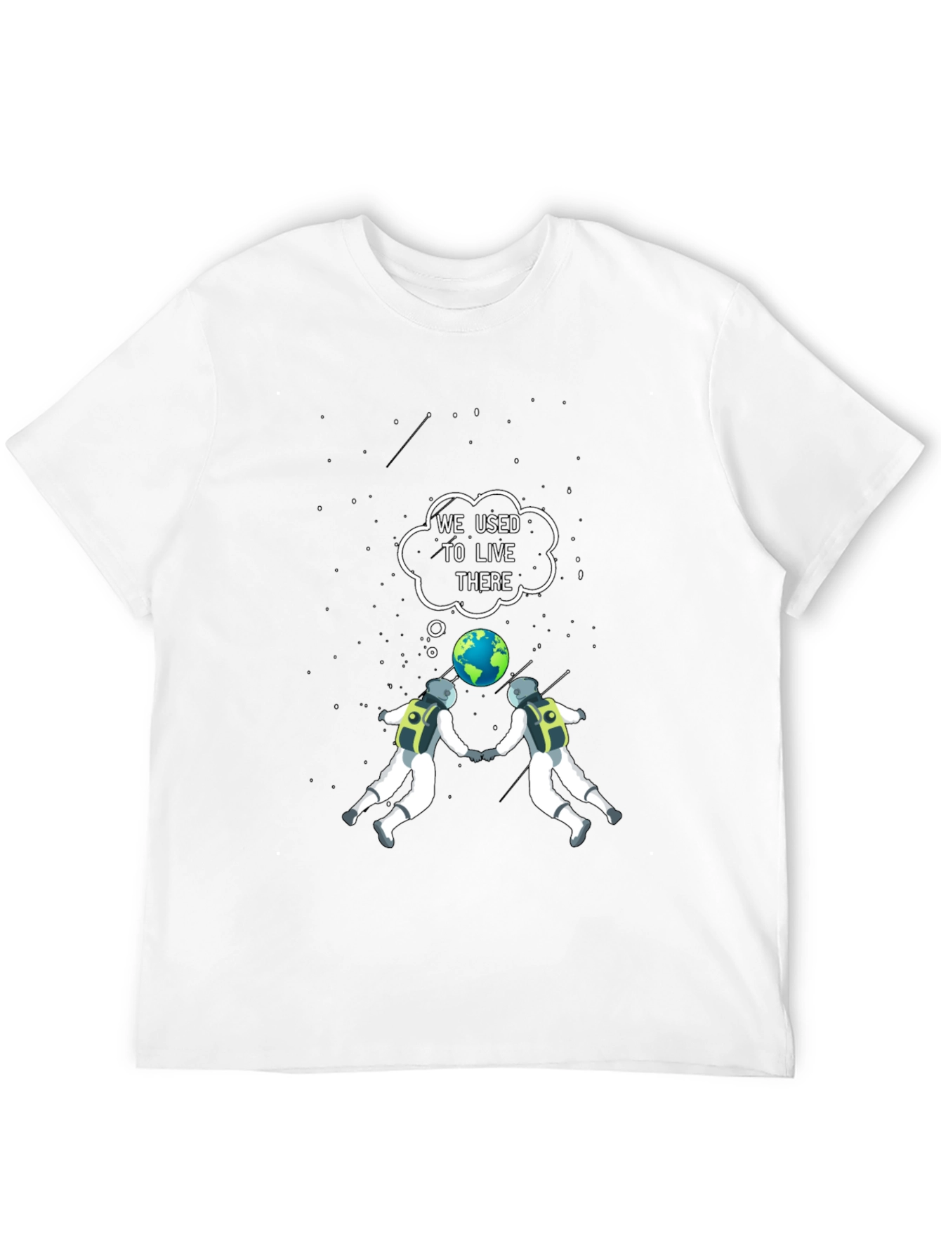 Astronaut Space T-Shirt - We Used to Live There