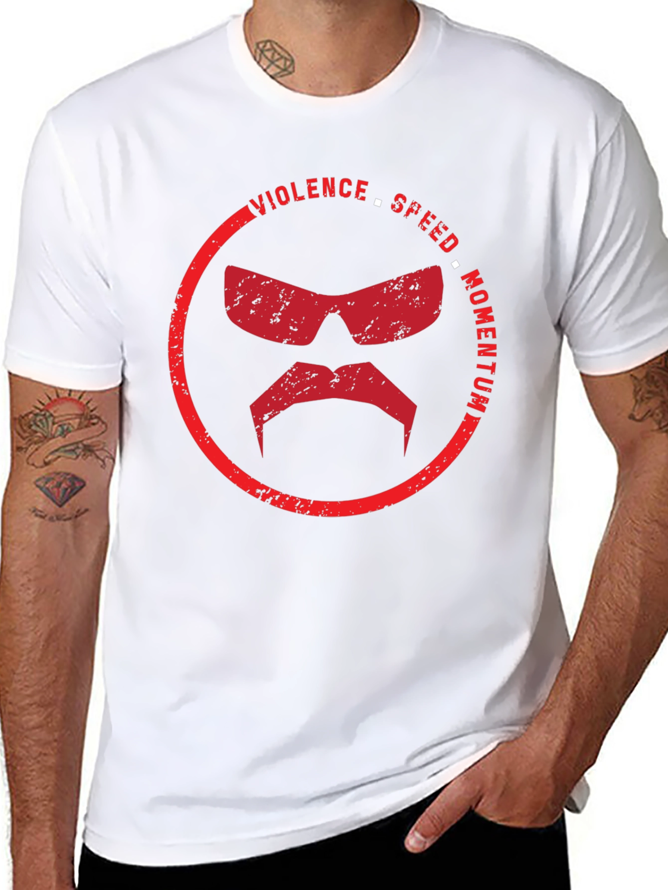 Violence Speed Momentum Tee