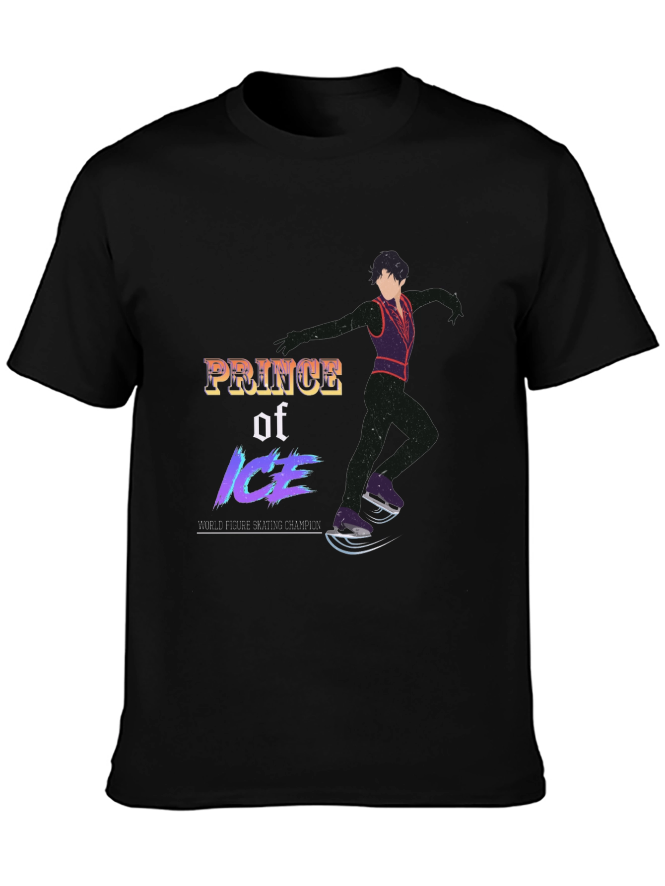 Prince of Ice Figure Skating Graphic Tee
