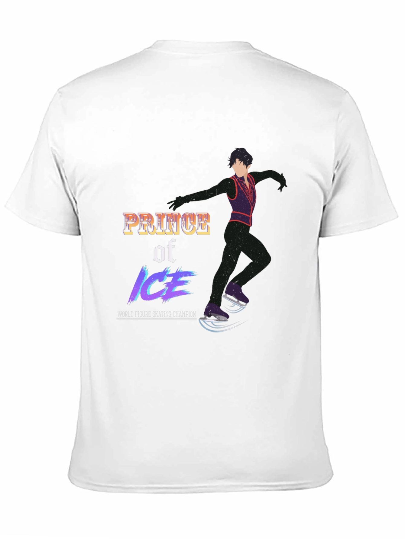 Prince of Ice Figure Skating Graphic Tee