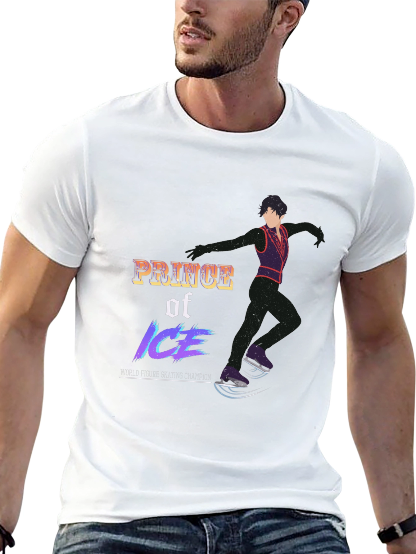 Prince of Ice Figure Skating Graphic Tee