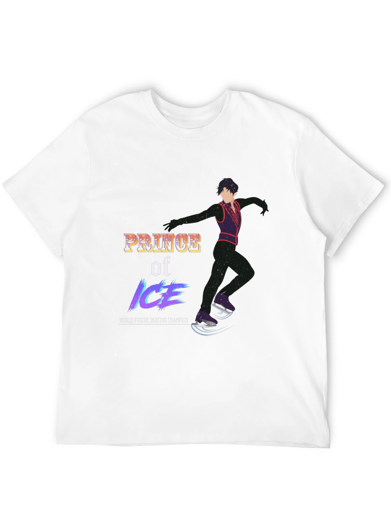 Prince of Ice Figure Skating Graphic Tee