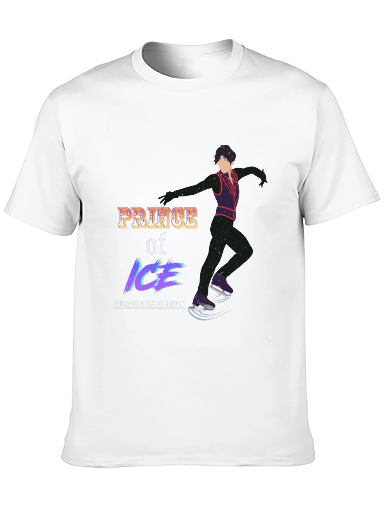 Prince of Ice Figure Skating Graphic Tee