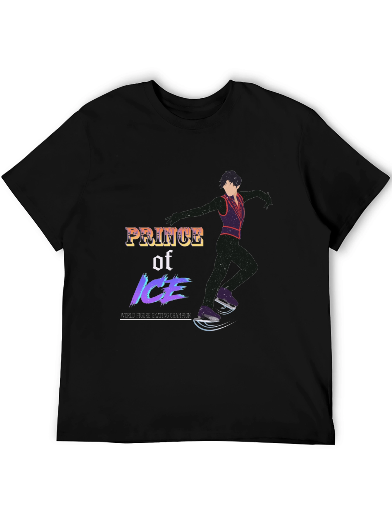 Prince of Ice Figure Skating Graphic Tee