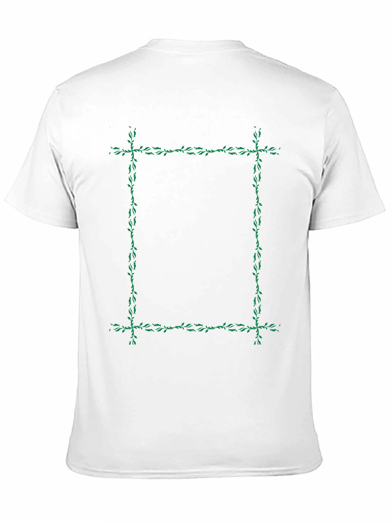 Botanical Frame Black T-Shirt