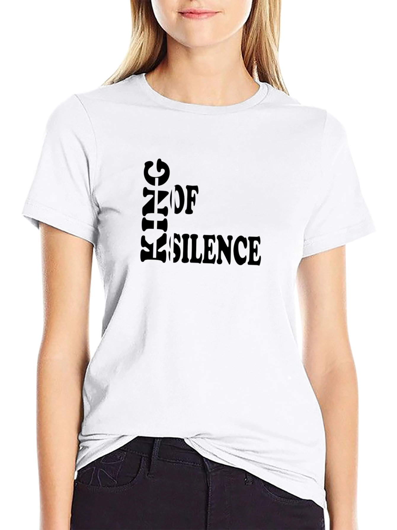 King of Silence Black T-Shirt - Bold Graphic Tee