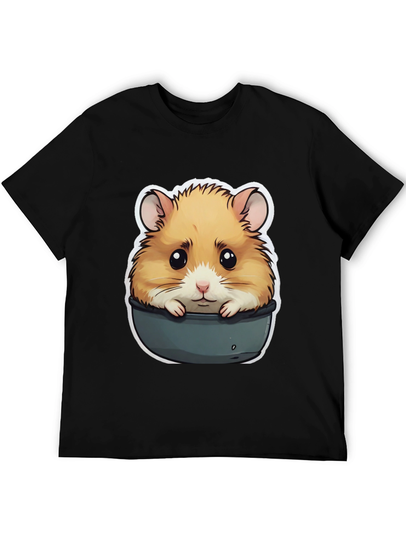 Hamster in Pot T-Shirt - Cute Pet Graphic Tee