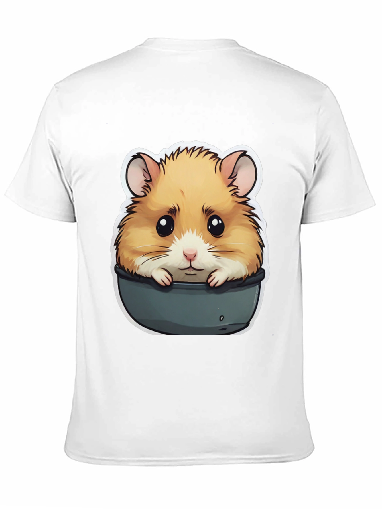 Hamster in Pot T-Shirt - Cute Pet Graphic Tee