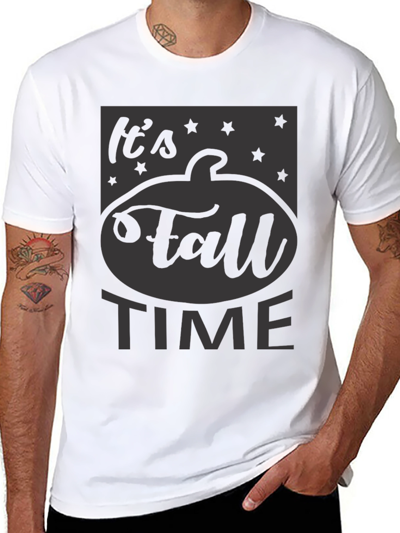 Its Fall Time Graphic Tee - Autumn Season Shirt