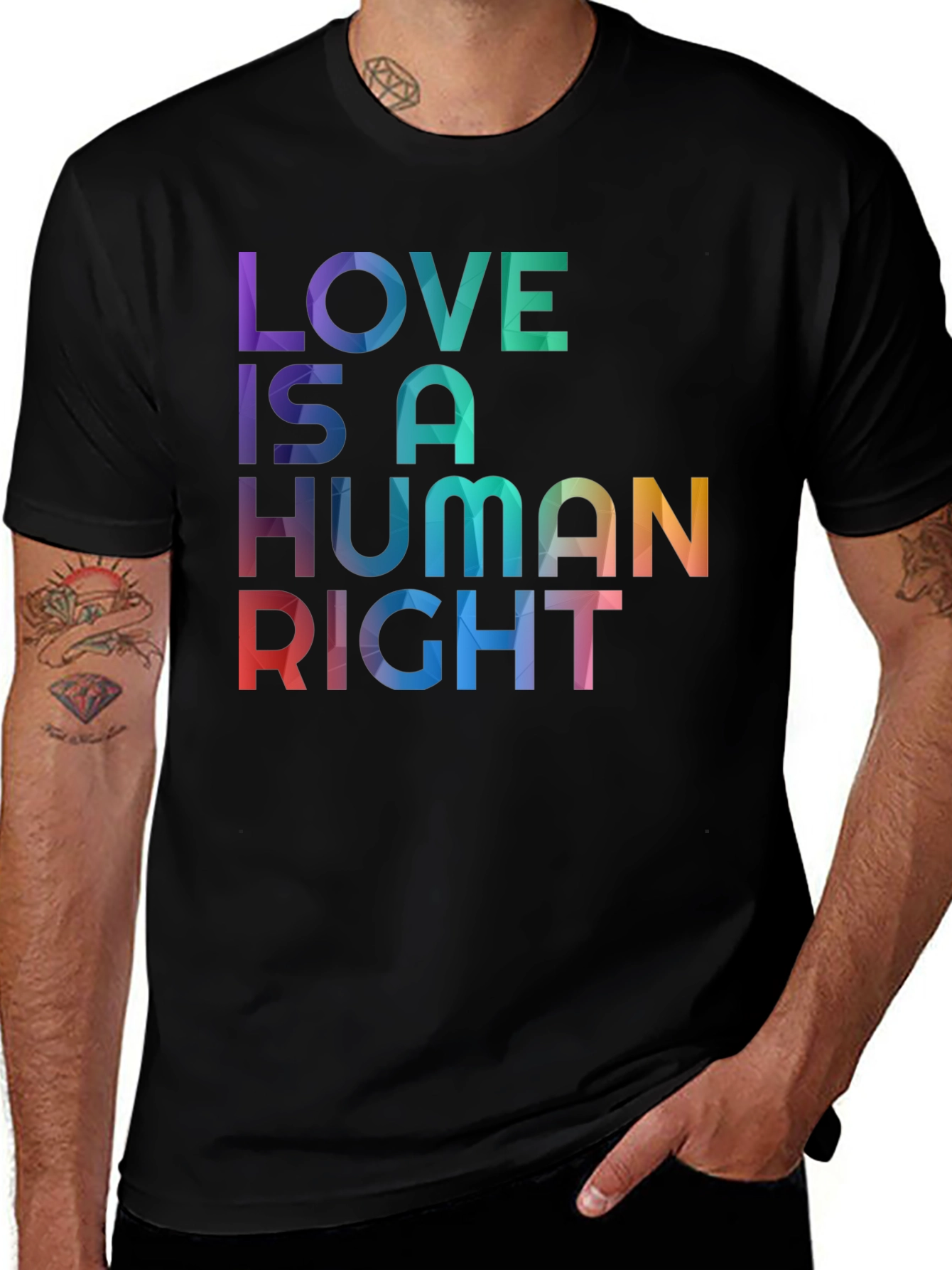 Love is a Human Right LGBTQ+ T-Shirt