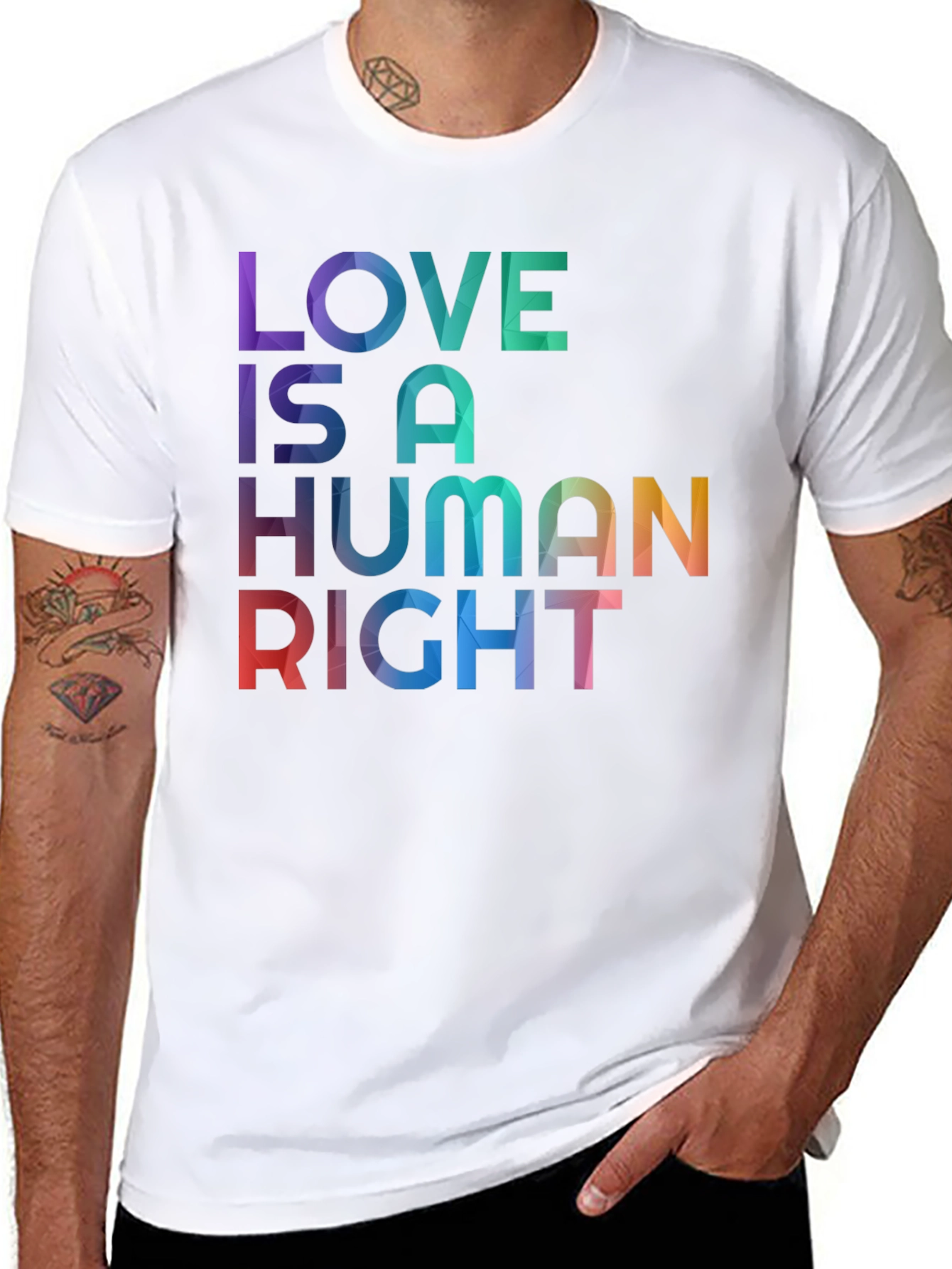 Love is a Human Right LGBTQ+ T-Shirt