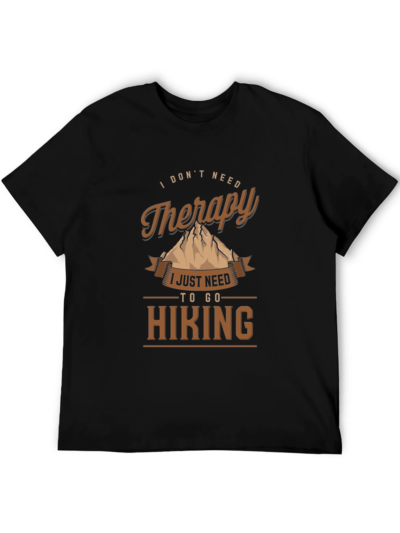 Hiking Therapy Graphic T-Shirt