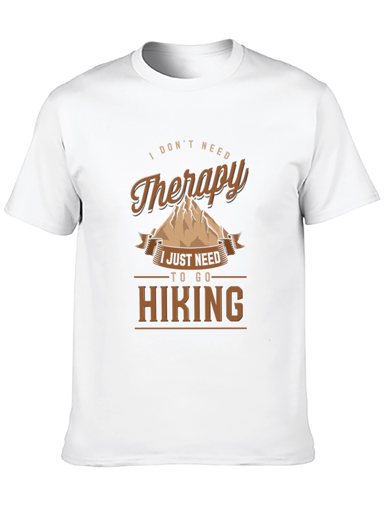 Hiking Therapy Graphic T-Shirt