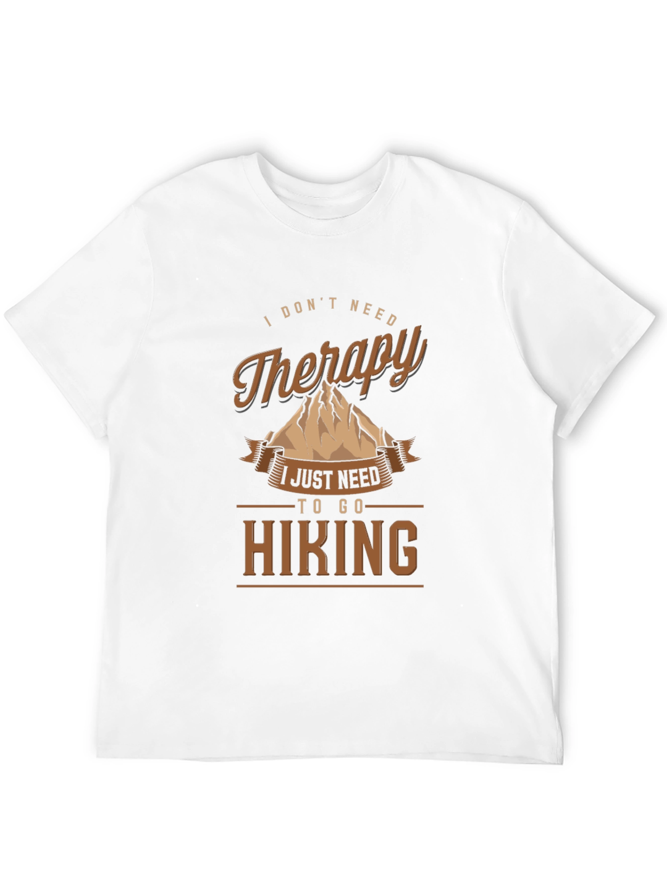 Hiking Therapy Graphic T-Shirt