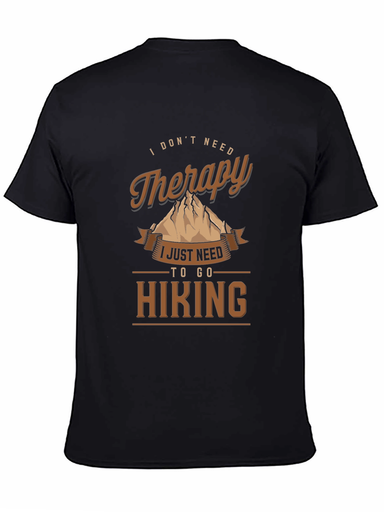 Hiking Therapy Graphic T-Shirt