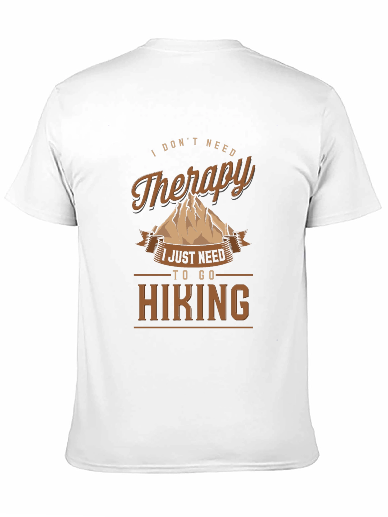 Hiking Therapy Graphic T-Shirt