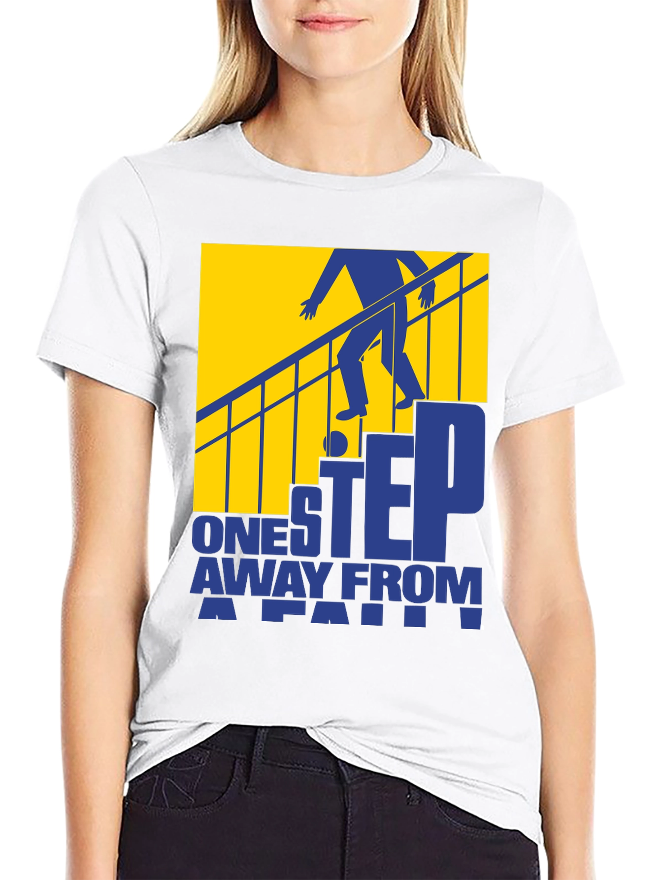 One Step Away From A Fall Graphic Tee