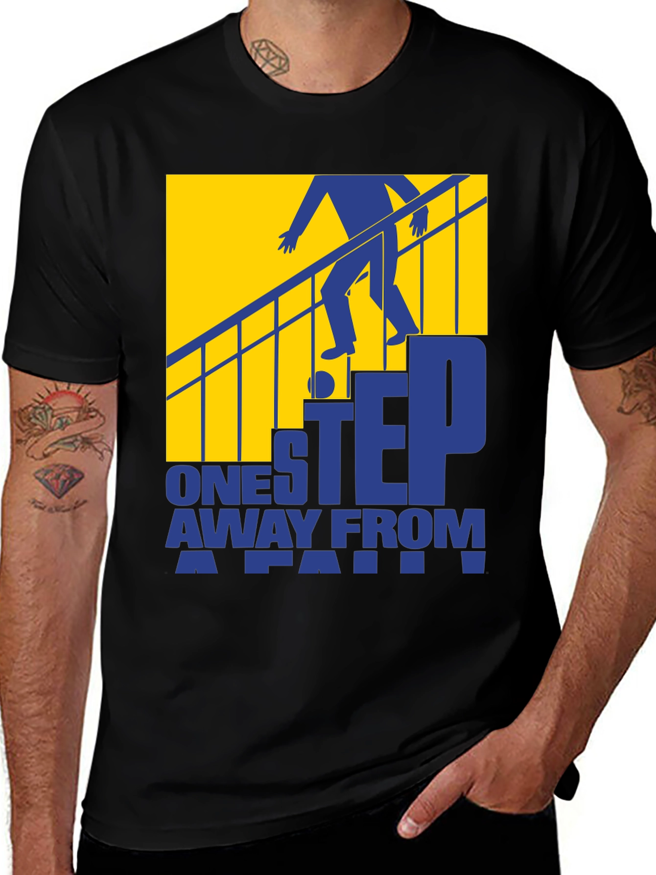 One Step Away From A Fall Graphic Tee