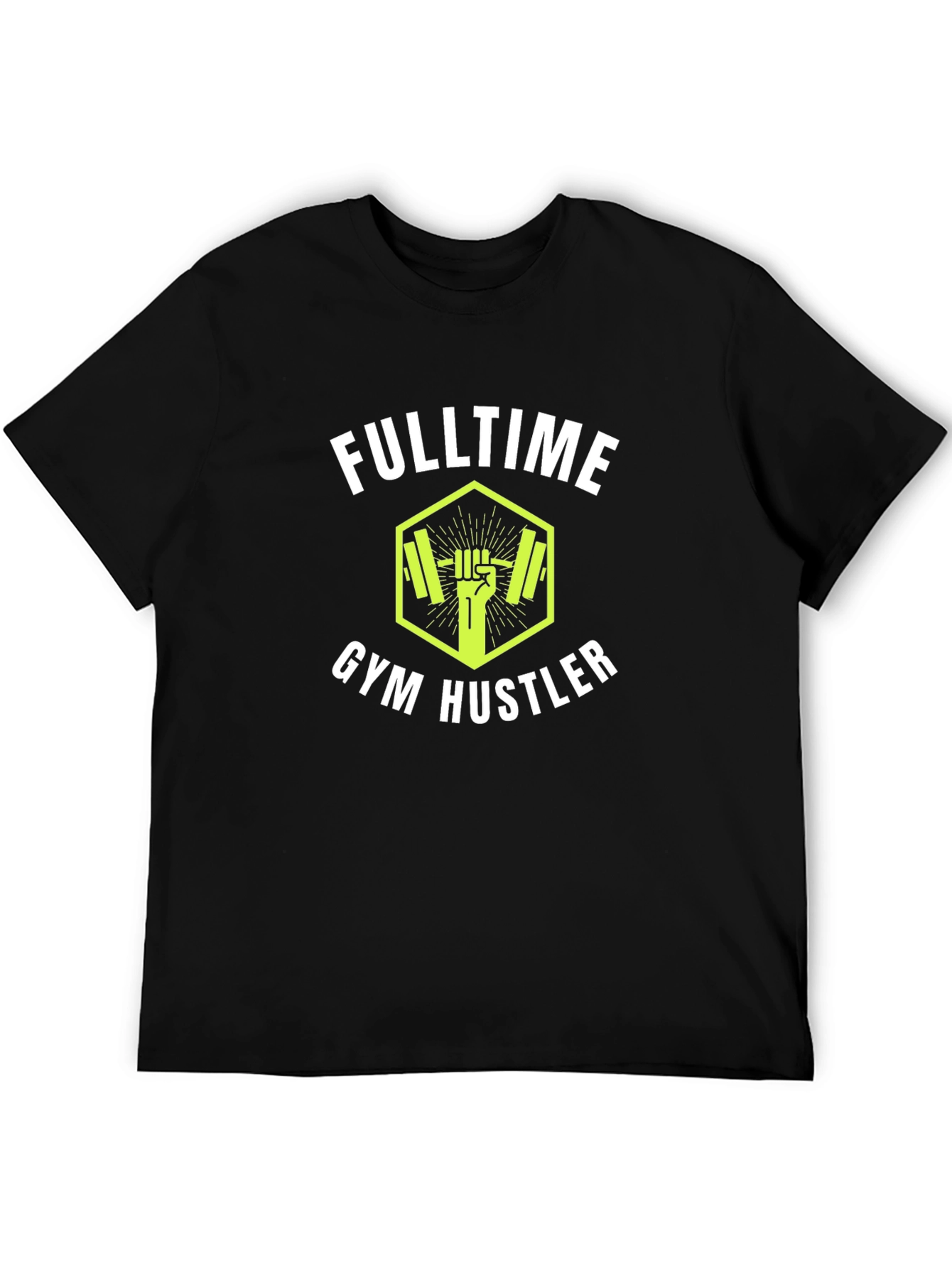 Fulltime Gym Hustler Black T-Shirt