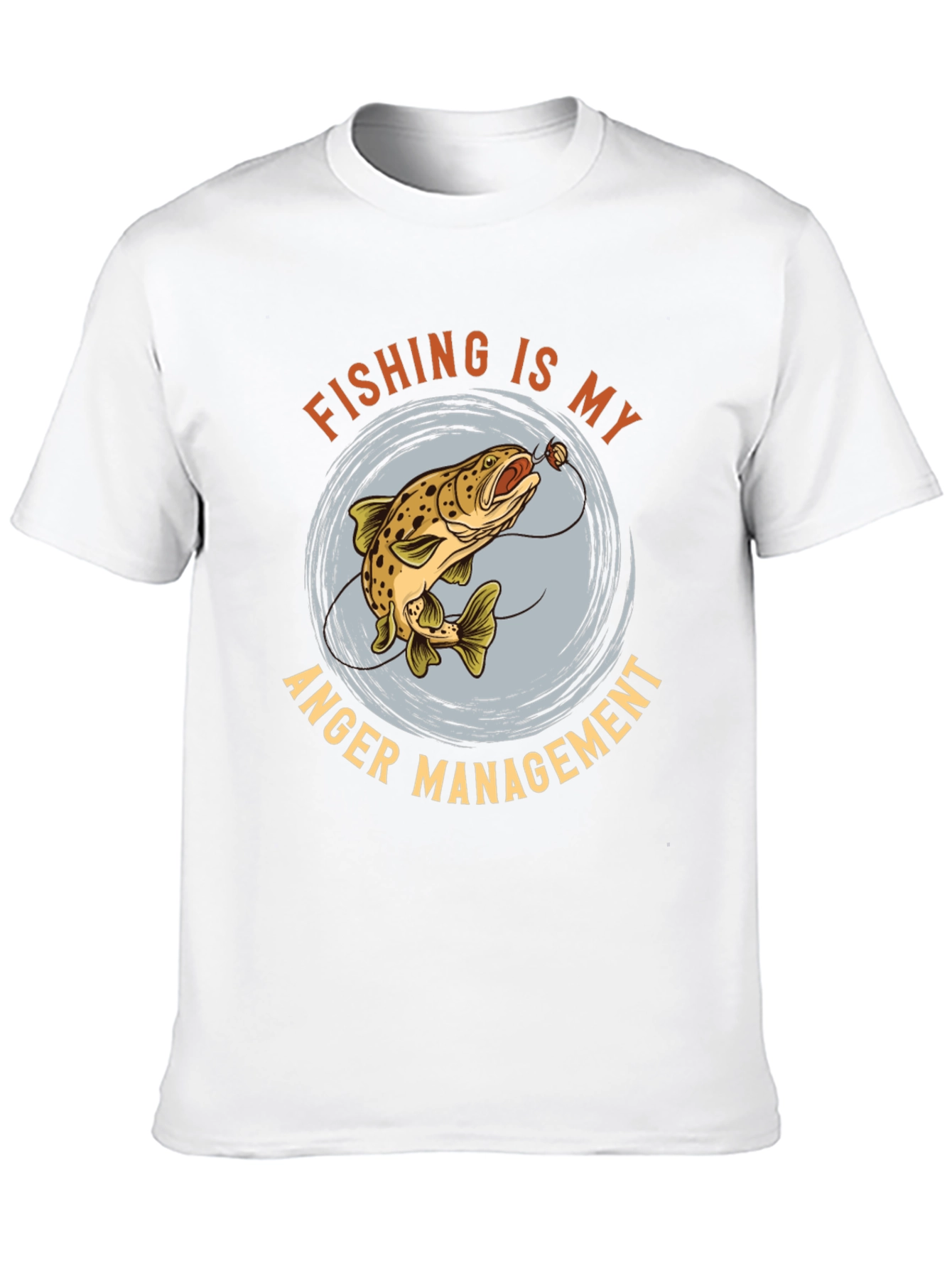Fishing Anger Management Graphic Tee