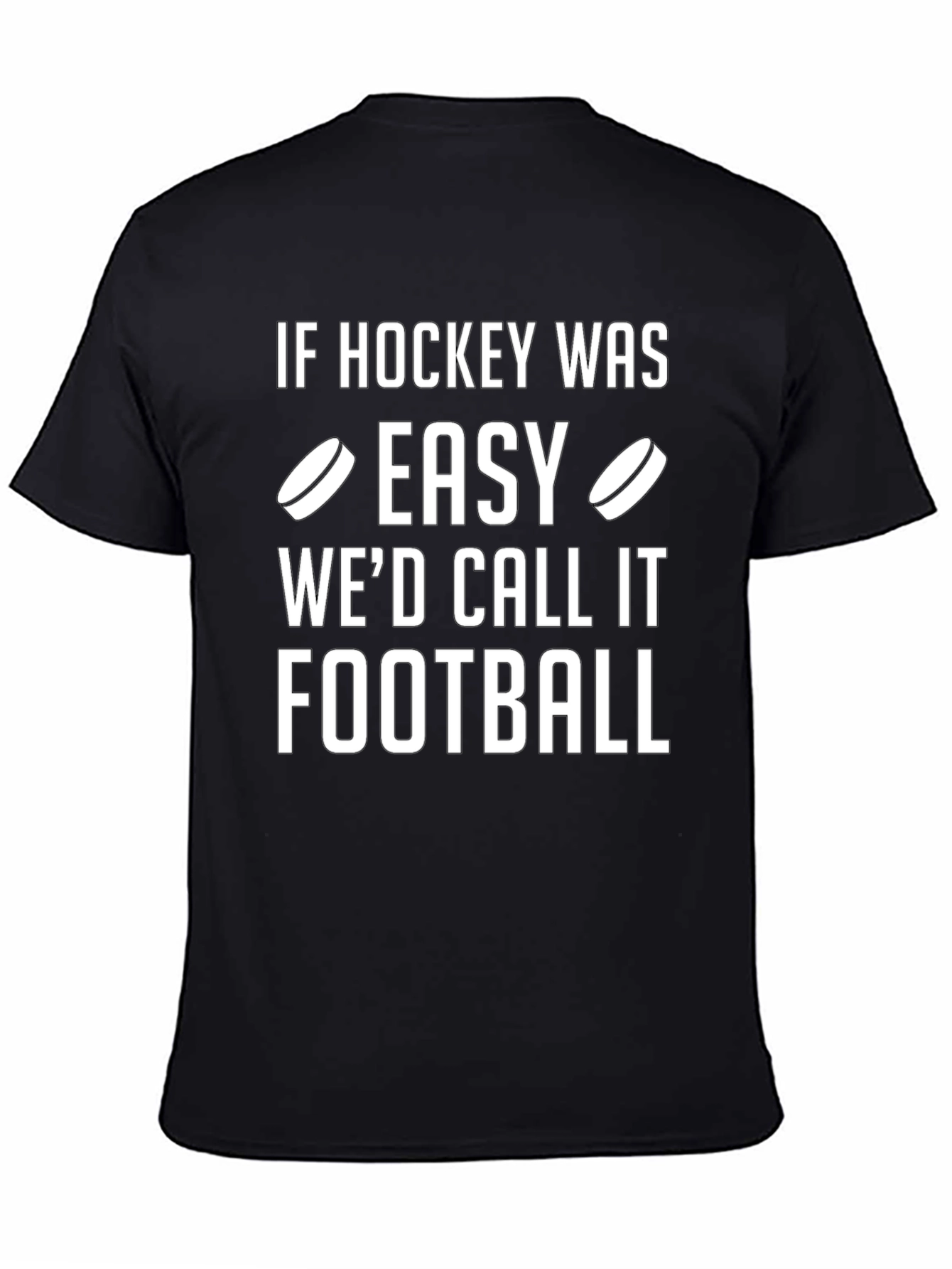 Hockey vs Football T-Shirt - Funny Sports Tee