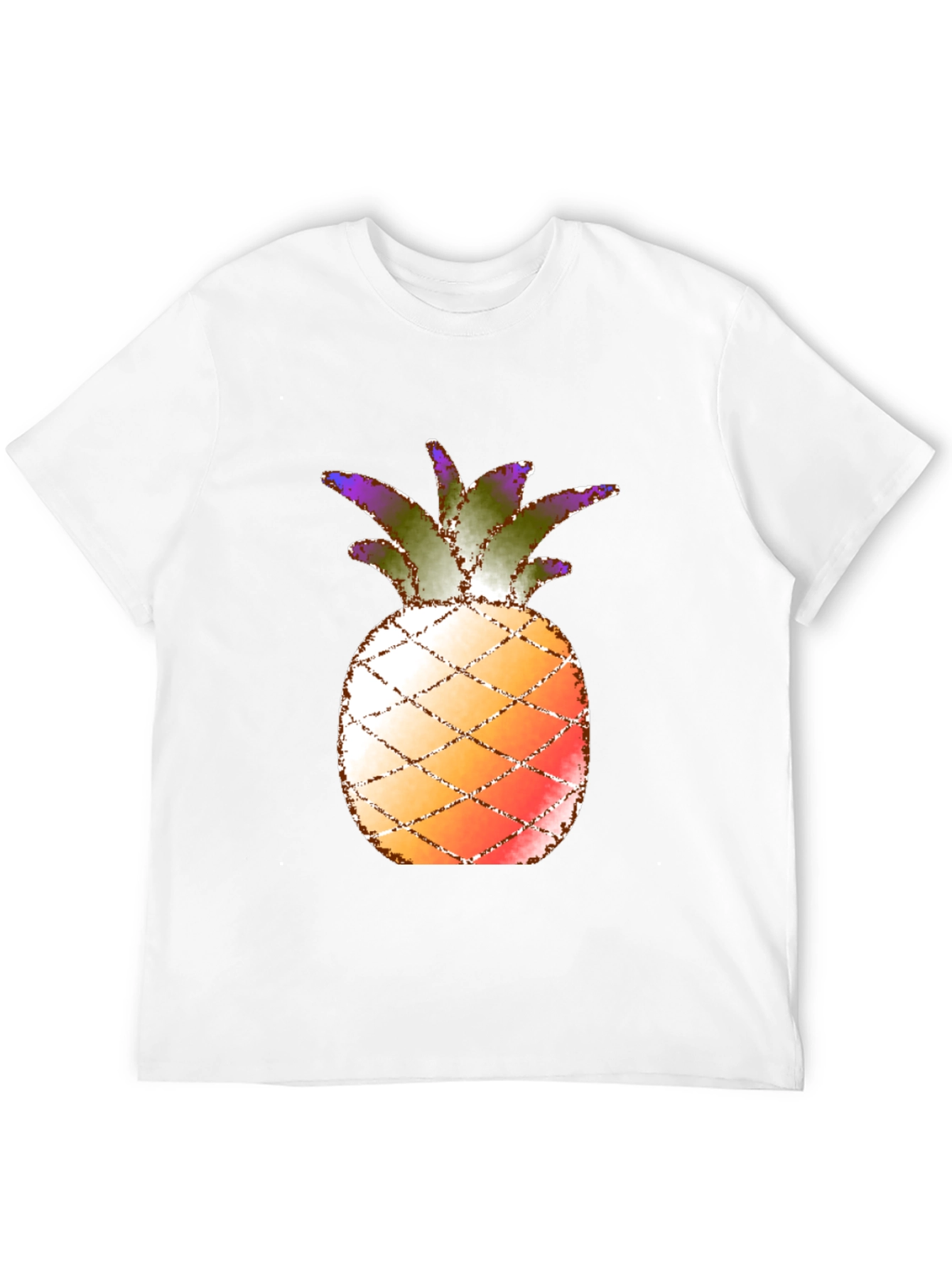 Pineapple Graphic Tee - Tropical Summer Vibes