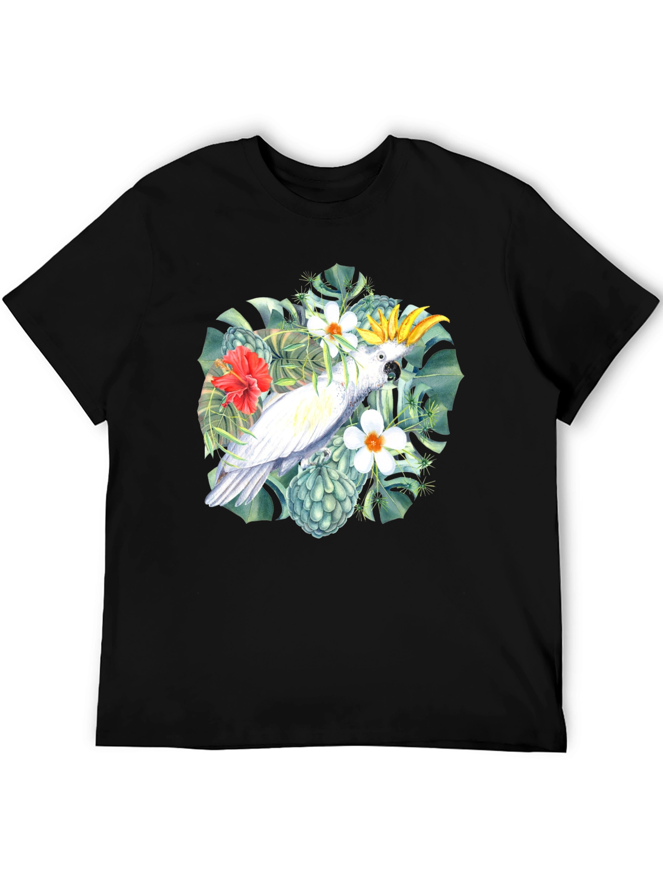 Tropical Parrot T-Shirt - Island Vibes