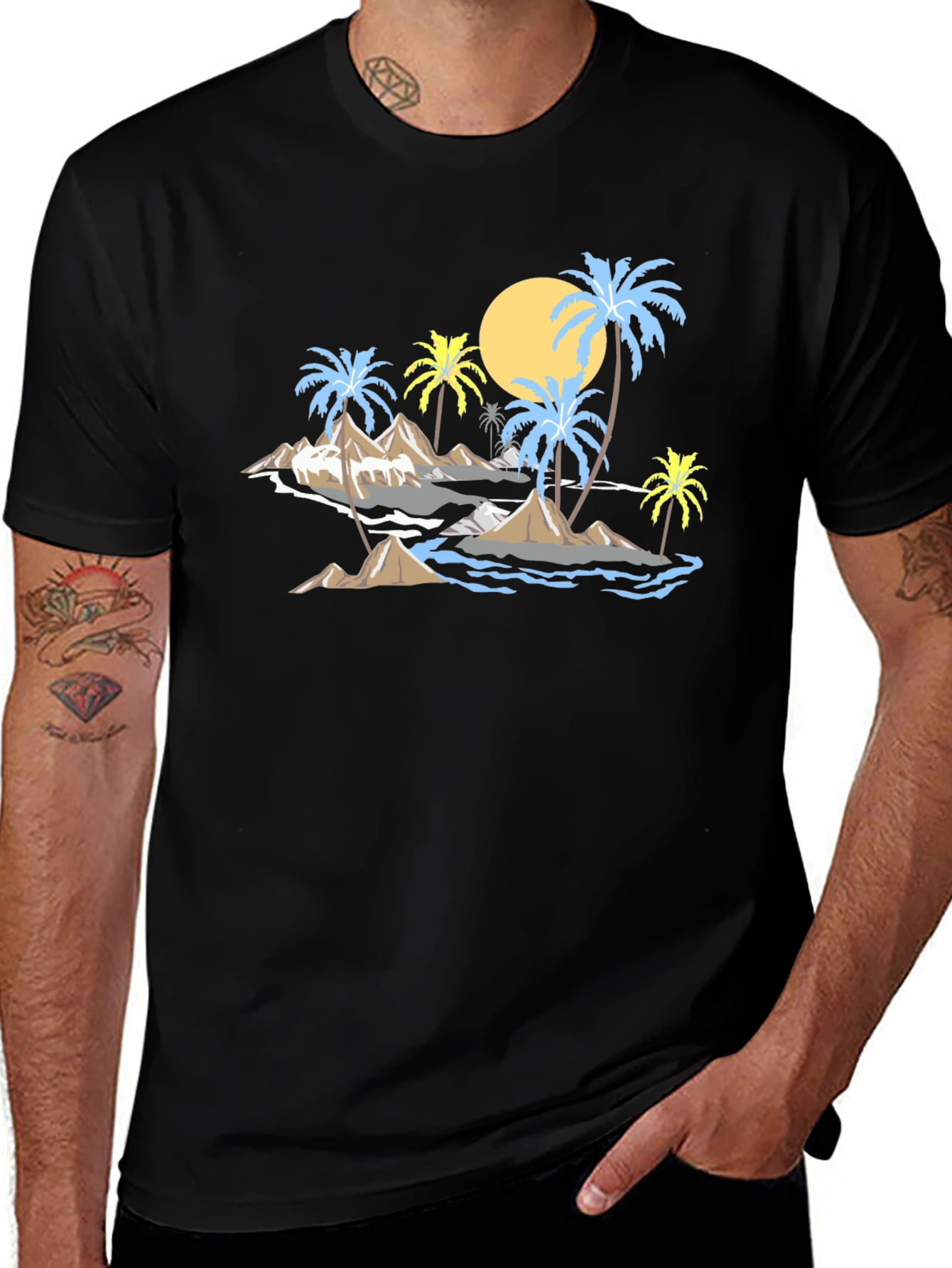 Tropical Island Graphic Tee