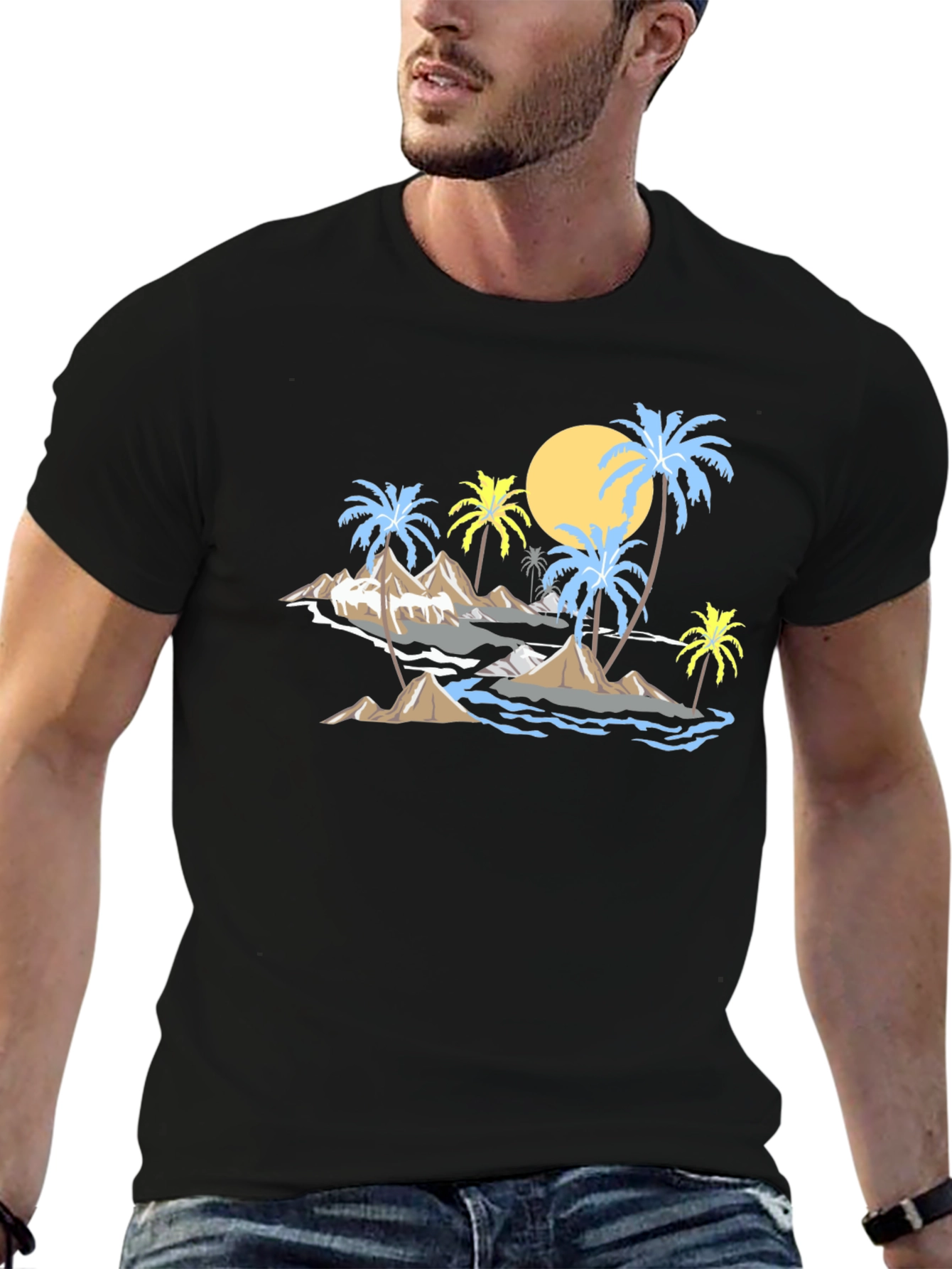 Tropical Island Graphic Tee